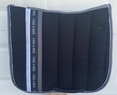WALDHAUSEN Dressage Saddle PAD~BLACK~Full Size~New Cond~SUPER QUALITY
