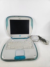 Apple iBook Clamshell M 2453 laptop Blue Has Power Supply Wont Turn On For Parts