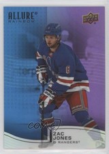 2021-22 Upper Deck Allure Rainbow Blue Purple 35/199 Zac Jones #R-34 bg9