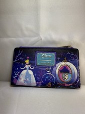 NWOT Loungefly DISNEY Cinderella's Castle Series Flap Bifold Snap Wallet