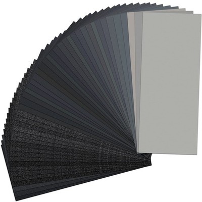 Sand Paper, 48 PCS Sandpaper, 120 to 5000 Assorted Grit Sandpaper Sheets, 9 x...
