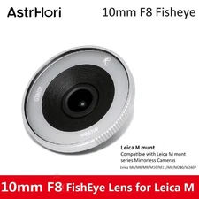 Astrhori 10mm F8 APS-C Manual Full Frame Fisheye Lens For Leica M-Mount Cameras