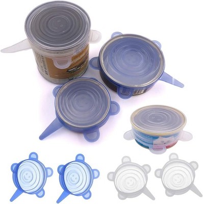 TIM Pet Food Can Lids, Silicone Stretch Can Lids Covers for Dog Cat
