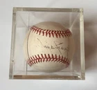 Willie Stargell Autographed Baseball in Display Case Original MLB Signed Ball