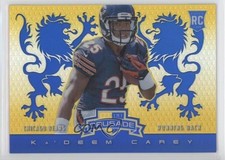 2014 Panini Rookies & Stars Rookie Crusade Blue Ka'Deem Carey #26 2u3
