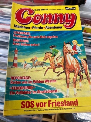 32 x CONNY Comics Bastei  Konvolut 215-298 Abenteuer mit Pferde 1980-1989 schön