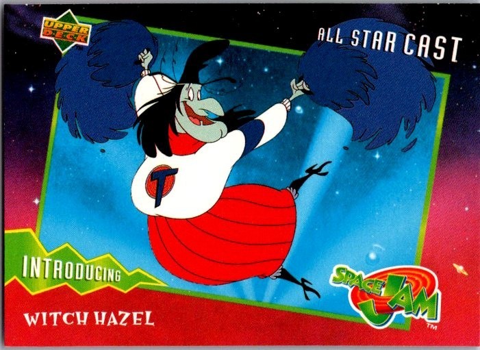 1996-97 Upper Deck Space Jam - All Star Cast: Witch Hazel #18