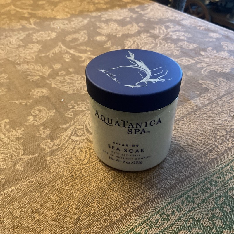 AQUATANICA Spa Relaxing Sea Soak 9 oz, 255g Retired Product New