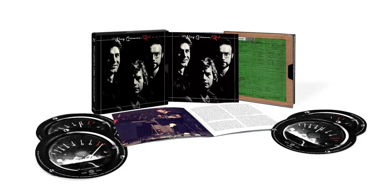 King Crimson Red 50th Anniversary Edition 2CD+2DVD