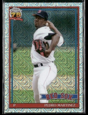 2026 Topps #91C-41 Pedro Martinez 1991 35th Anniversary Chrome (Series One)