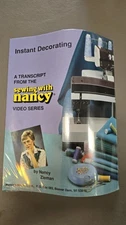 Sewing with Nancy Instant Decorating Booklet Nancy Zieman 15 Pages #808