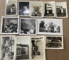 Vtg Photo Lot Family Portraits, Architecture, Cars & Holiday, Christmas Tree — photo 6