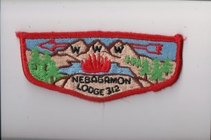 Lodge 312 Nebagamon OA flap (AO)