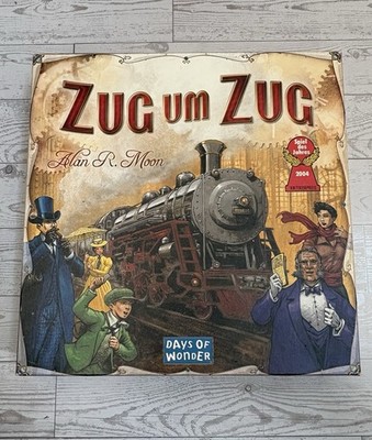 WIE NEU: ZUG UM ZUG! DAS Spiel des Jahres 2004! 100 % VOLLSTÄNDIG! Complete