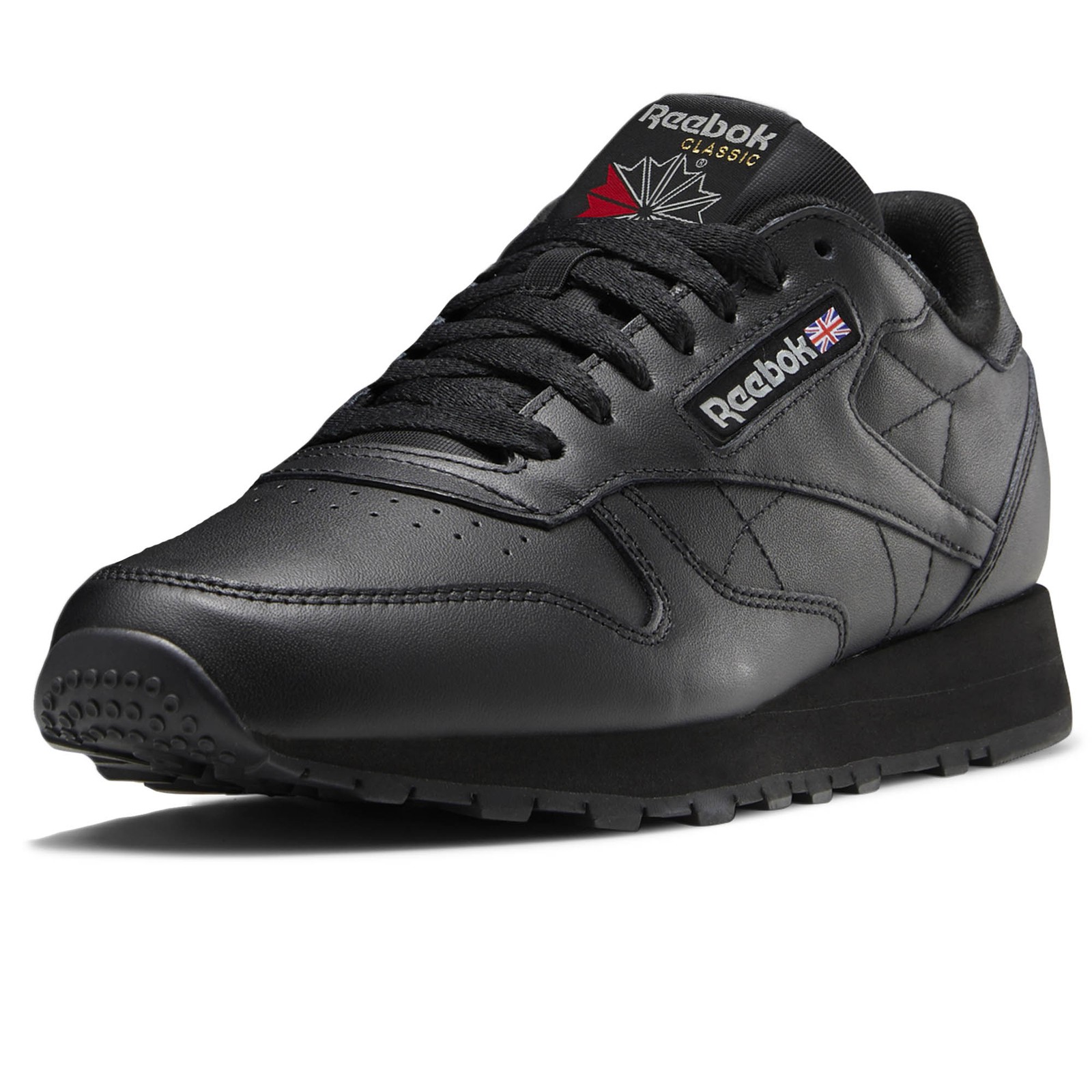 Scarpe Reebok Classic Leather Taglia 45 Cod 100008494 Nero