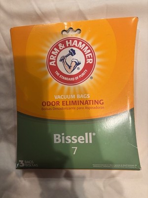 Arm & Hammer Bissell 7 Vacuum Bags Odor Eliminating- 2 Bags