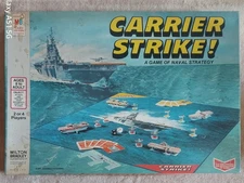 VINTAGE RARE 1977 CARRIER STRIKE GAME OF NAVAL STRATEGY - COMPLETE