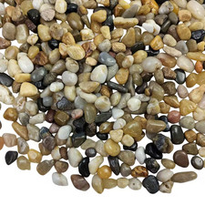 0.25 Cu. Ft. Polished Natural Decorative Stones Gravel Pebbles 10 Lbs. Bag for A