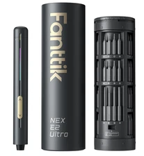 NEW - Ultra Mini Electric Screwdriver, Max 0.6N.m, 50 Magnetic Bits, 5/32'' Hex