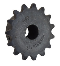 35 Roller Chain Sprocket 15 Teeth 1/2" Bore 35B15-1/2 35BS15H-1/2