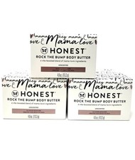  3 Honest Rock The Bump Body Butter Sealed 4.0 oz Each
