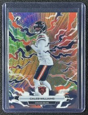 CALEB WILLIAMS 2025 TOPPS RESURGENCE #16 DIGITAL SURGE REFRACTOR 21/100 BEARS