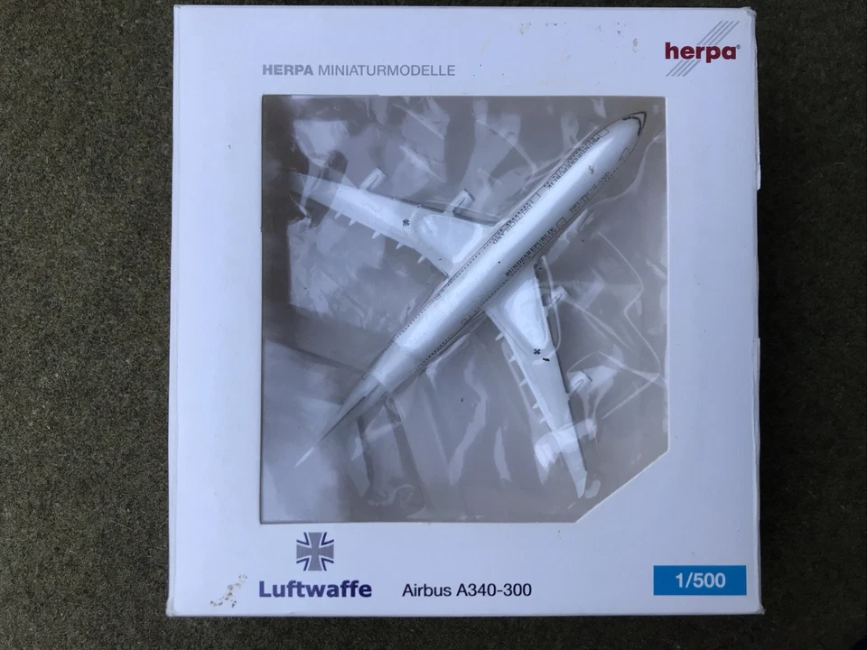 Luftwaffe Flugbereitschaft Airbus A340-300 Herpa Wings 1:500 507585