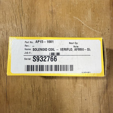 Parker 84000006 AFM80-SV12 AP15-1001 Solenoid Coil Veriflo New OEM