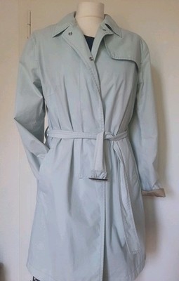 CINQUE Mantel Trenchcoat Hellblau Gr 38, S/M