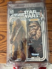Star Wars 40 Th Anniversary Chewbacca Action Figure In Nice Collectors Case