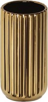 18CM Gold Vase Keramik Vasen Blumenvase Deko Dekoration