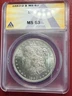1883-O Morgan Silver Dollar. ANACS MS-63. Free Shipping