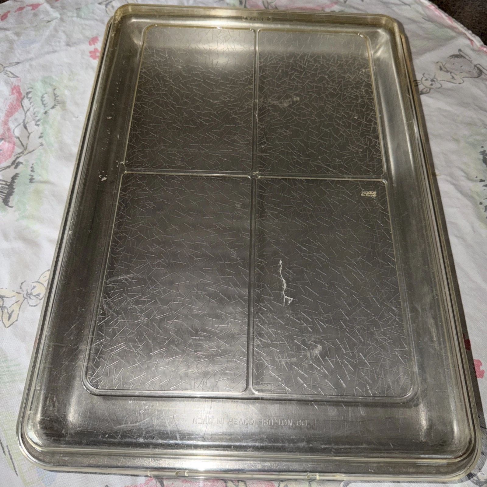 Rema Insulated 4489852 Aluminum 15 1/2"x 10 1/2" x 1 1/8" Baking Pan With LID