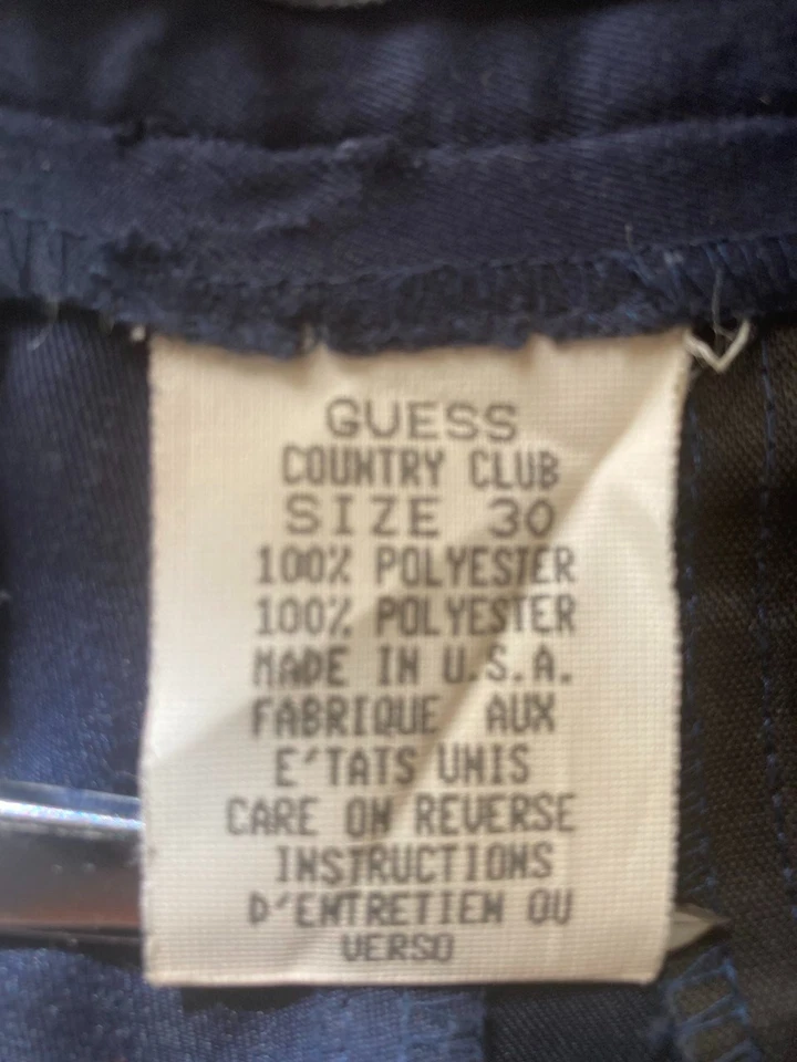 HOMBRE ADIVINA 30 PULGADAS AZUL VESTIDO SHORTS PLISADO Foto 3 de 4