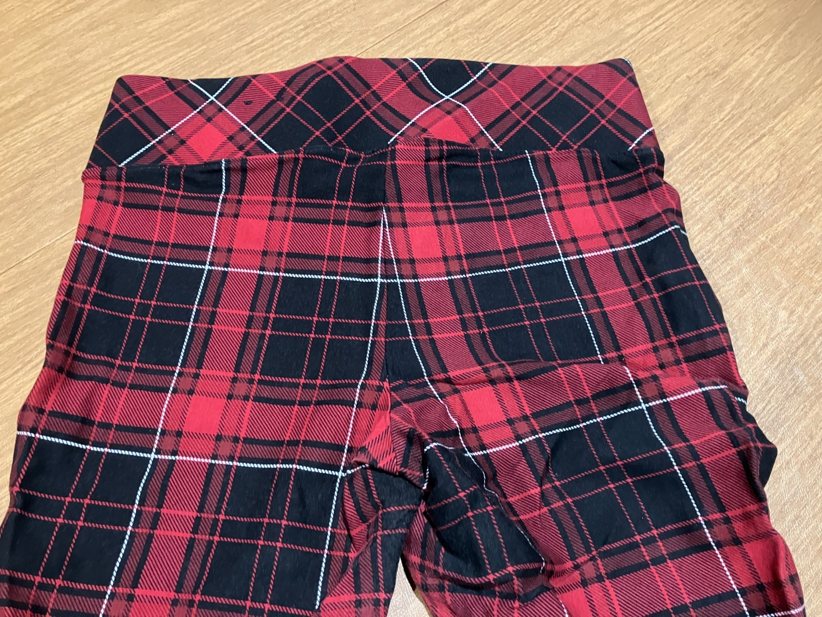 Torrid Pixie Women's Red/Black Plaid Pixie Pants … - image 6