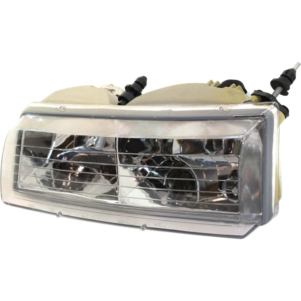 Juego de faros para 95-97 Mercury Grand Marquis Sedán izquierda y derecha con bombilla 2 piezas Foto 4 de 4