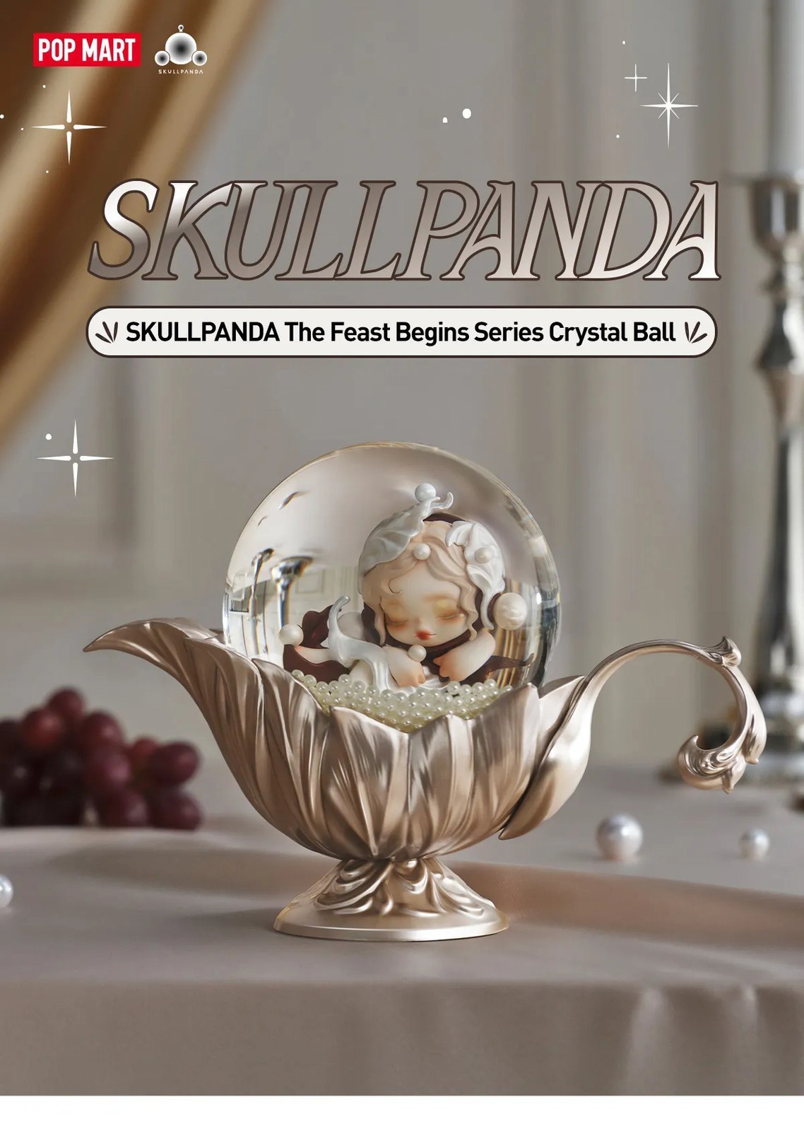 Skullpanda The Feast Begins Series Crystal Ball Hot Cute Toy Gift