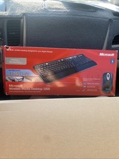 Microsoft Wireless Optical Desktop 1000 Keyboard and Mouse New open Box