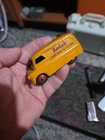ORIGINAL VINTAGE DINKY TOYS # 480 BEDFORD CA VAN (KODAK) DIECAST MODEL 1954