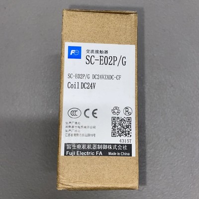 FUJI ELECTRIC FA SC-E02P/G DC24VZADC-CF COIL DC24V,