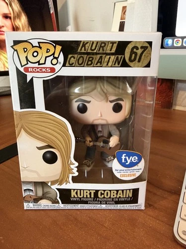 Funk Pop Rocks * KURT COBAIN #67 * NIRVANA * Vinyl Figure
