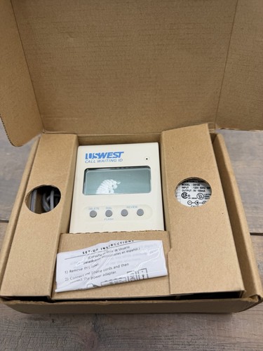 Excellent Vintage US West Caller ID Call Waiting CID-97 W/ AC Adapter & cord