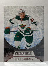 2021-22 Upper Deck Credentials - Kirill Kaprizov #12