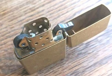 Copper Color Zippo Lighter Vintage Good Working Condition Free Shipping.