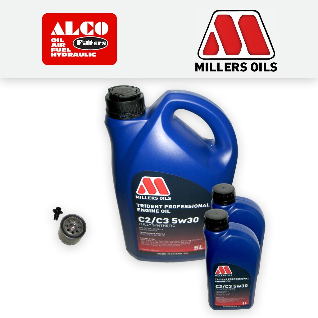 SERVICE KIT for PEUGEOT BOXER 2.2 HDI OIL FILTER +C2/C3 OIL (2013-2016)