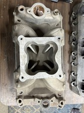 Edelbrock 2971 Super Victor Dominator 4500 Raised Intake Port Small Block Chevy Edelbrock 2971 Super Victor Dominator 4500 Raised Intake Port Small Block Chevy