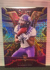 2020 Panini Draft Picks - Select Draft Pick Jalen Reagor #8 Mojo Prizm #13/25 RC