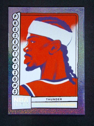 2024-25 Panini Hoops Shai Gilgeous-Alexander #6 Presentations SSP