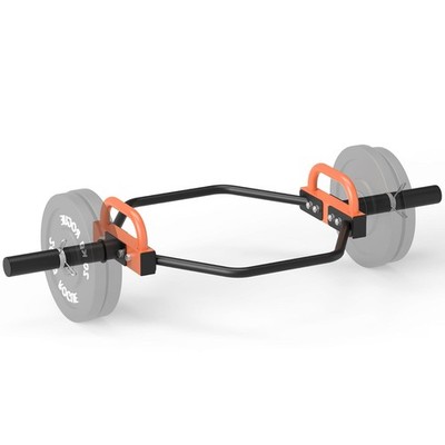 Hex Trap Bar 2-Inch Olympic Weightlifting Barbell,48.6'' Deadlift Bar for Squats,