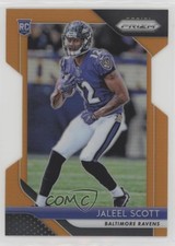 2018 Panini Prizm Rookie Orange Prizm 163/249 Jaleel Scott #235 jg5
